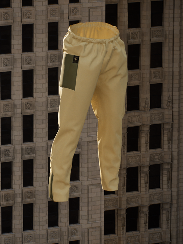 Pantalon Taitsu - Natural raw