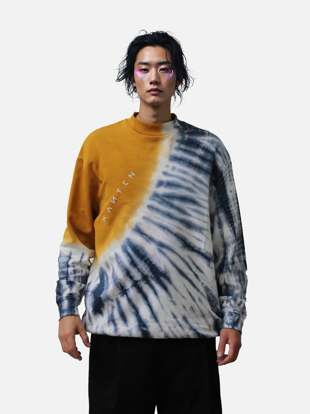 Sweatshirt Tie And Dye - Ocean