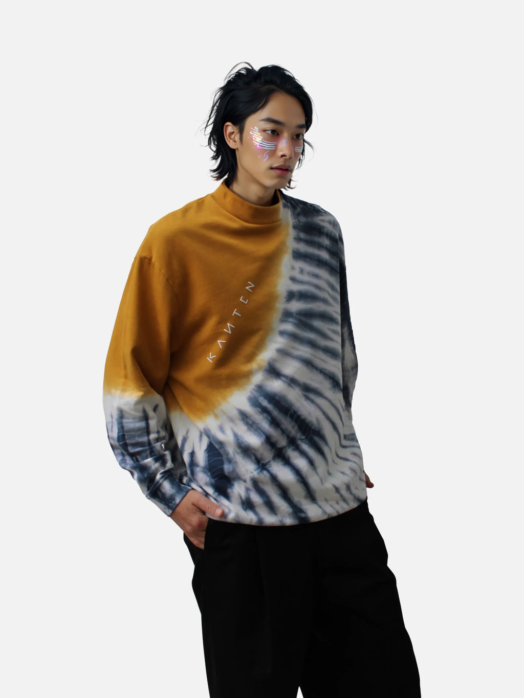 Sweatshirt Tie And Dye - Ocean