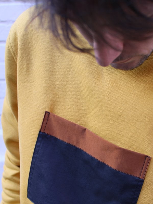 Sweatshirt Jiba - Ochre