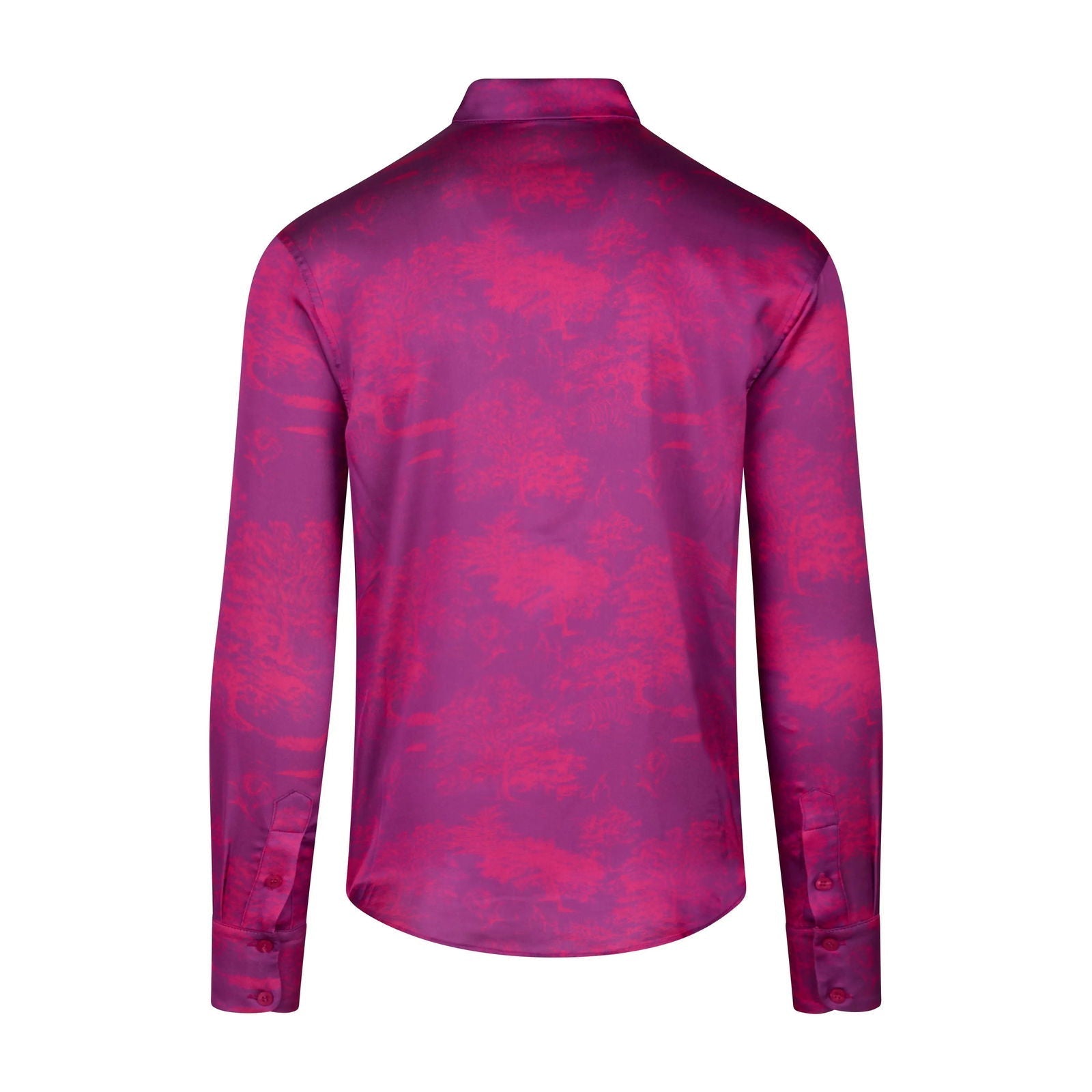 Silk Shirt with Savanna Print - Made in France